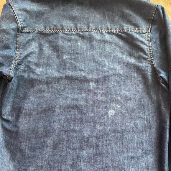 Denim & rivets button down, NWOT - Picture 5 of 6